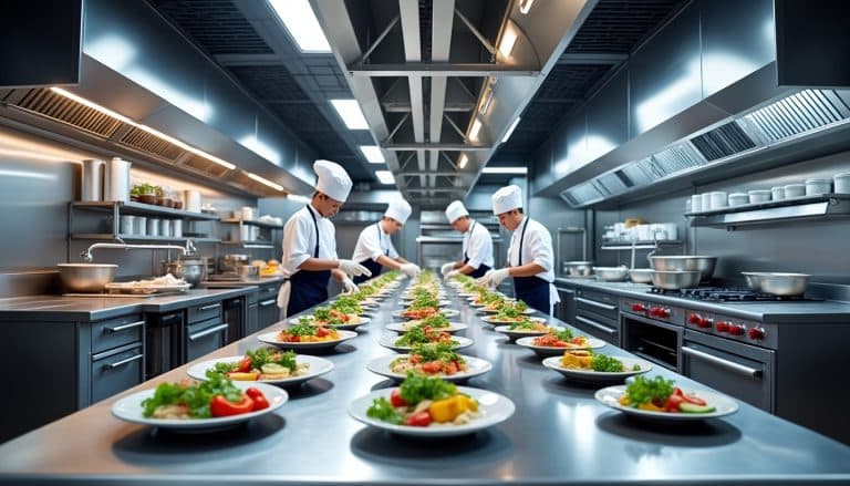 Cuisine professionnelle : la marche en avant expliquée