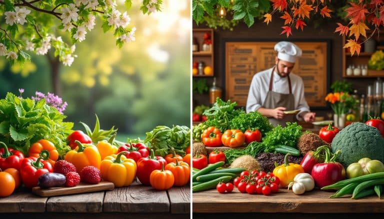 Saisonnalité des produits : l'effet sur la carte et les coûts